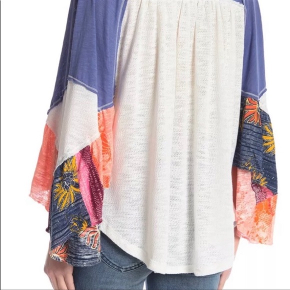 We the Free Friday Fever Thermal Fluted Sleeve Top - Picture 5 of 12